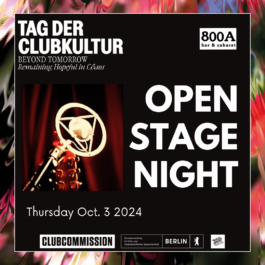 TAG DER CLUBKULTUR